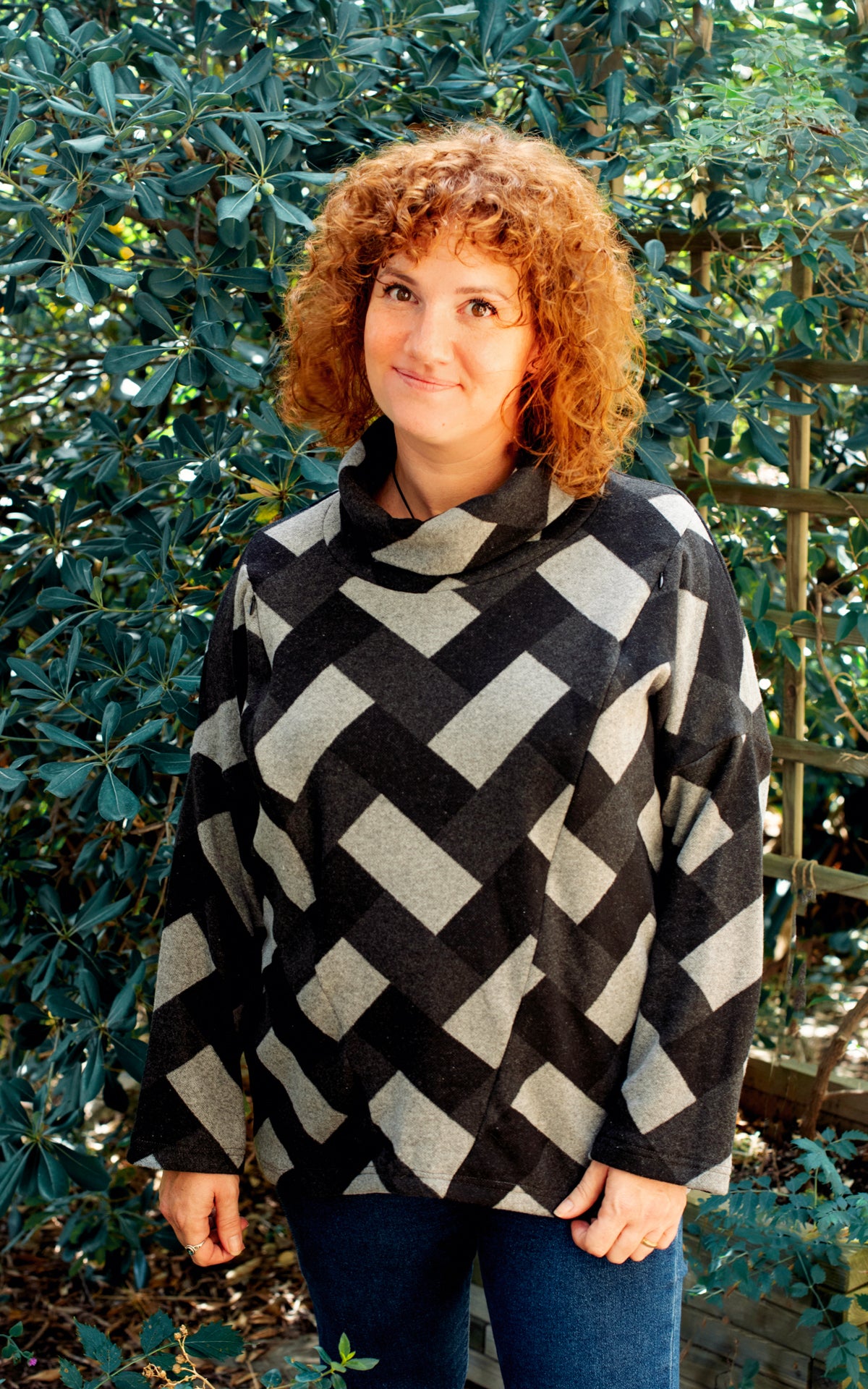 Kaltes - Jersey de lactancia de cuello alto