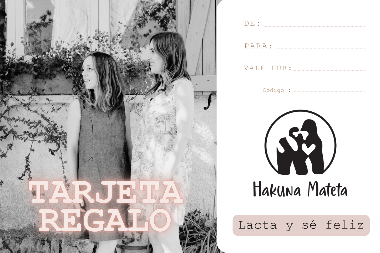 Tarjeta Hakuna Mateta