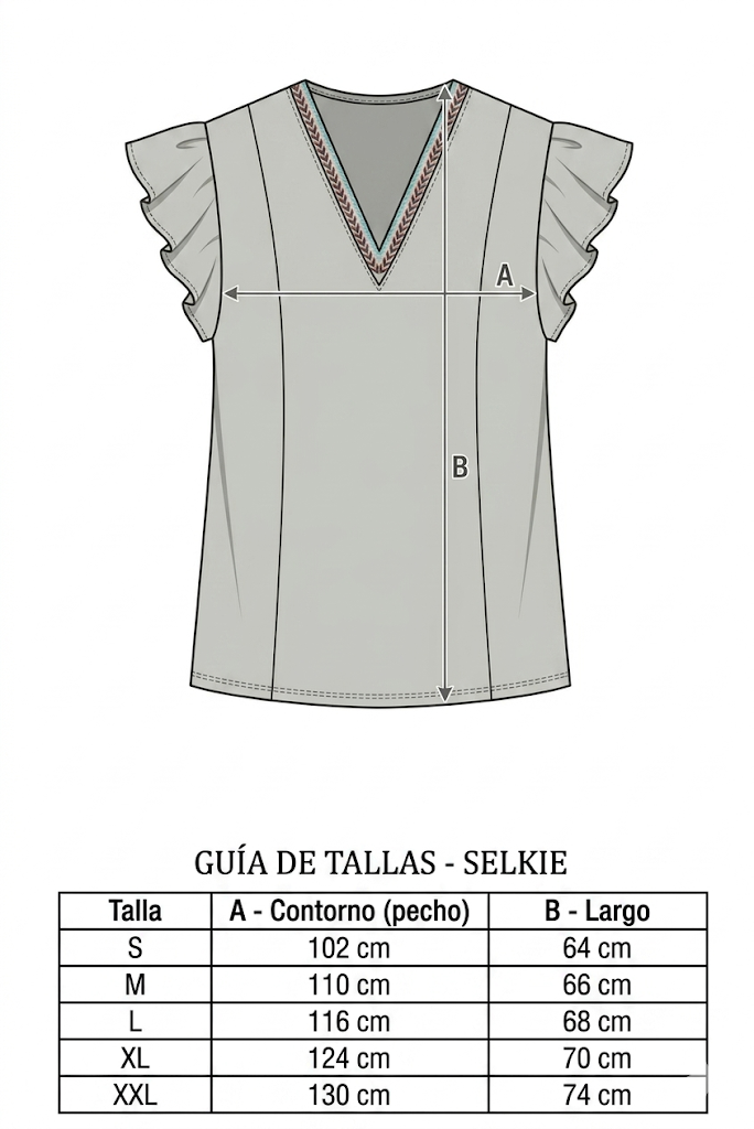Camisa de lactancia Selkie | Suave y delicada