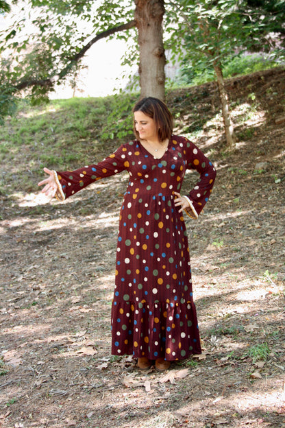Vestido de lactancia Ceres largo