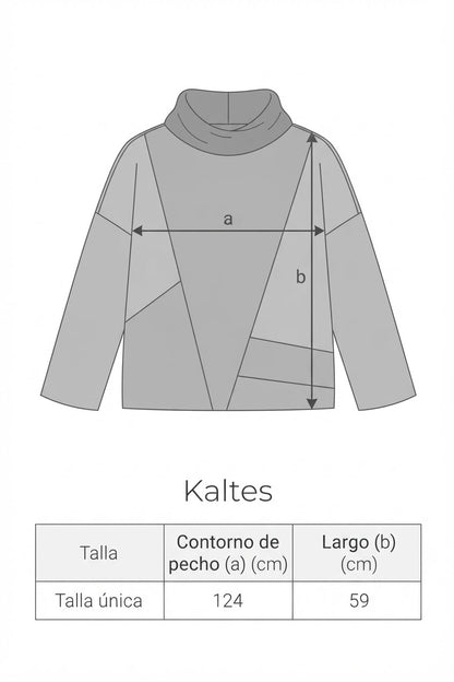Kaltes - Jersey de lactancia de cuello alto