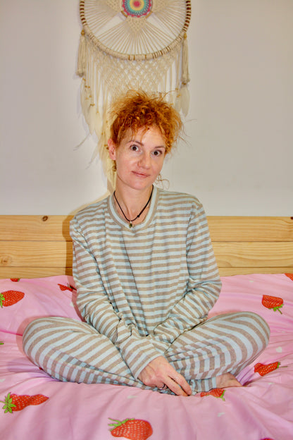 Pijama de lactancia de invierno Vesta