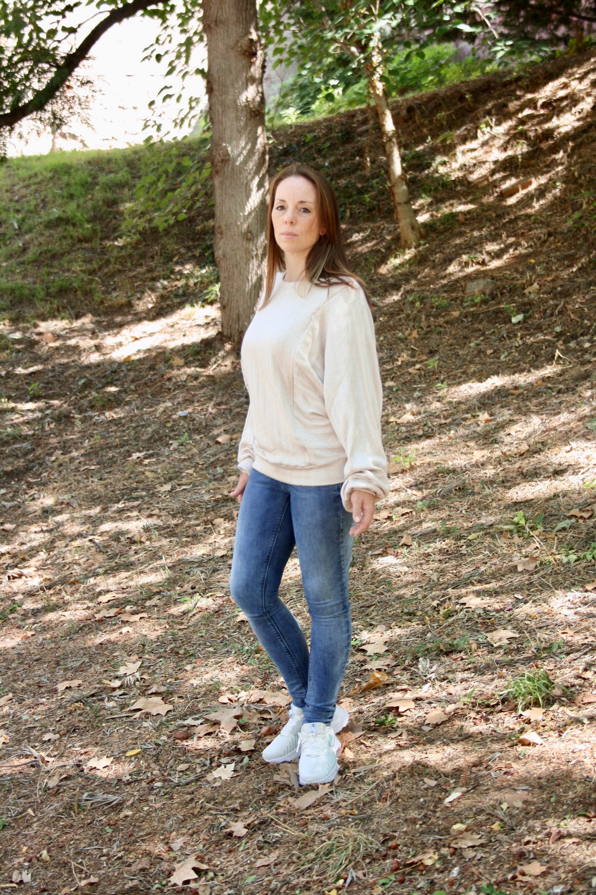 Jersey de lactancia canalé Aura