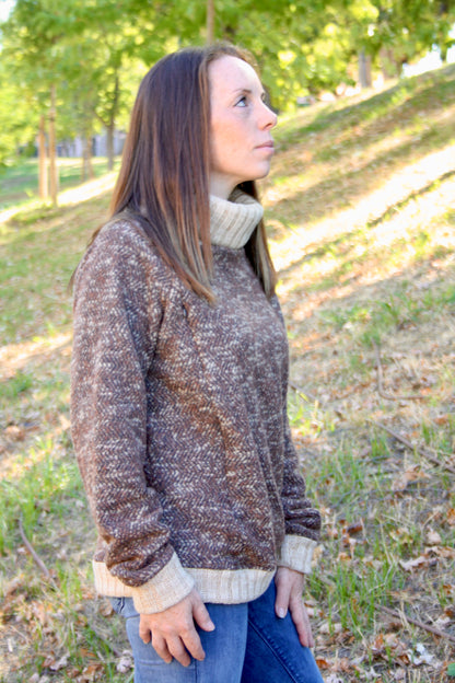 Jersey de lactancia cuello alto Leto