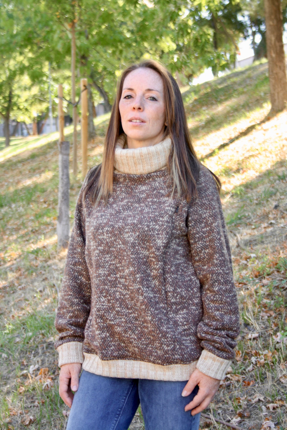 Jersey de lactancia cuello alto Leto