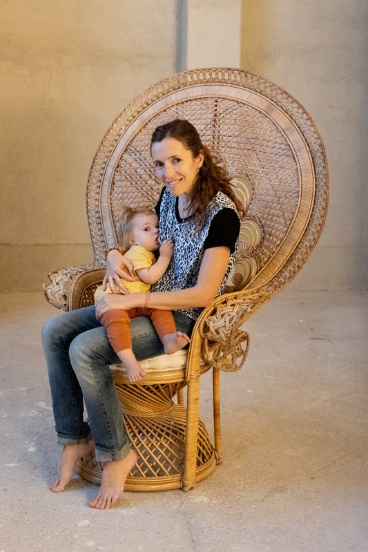 Camiseta de lactancia manga corta Mawu - Últimas unidades