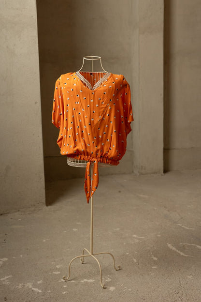 Blusa con nudo de lactancia Artemisa
