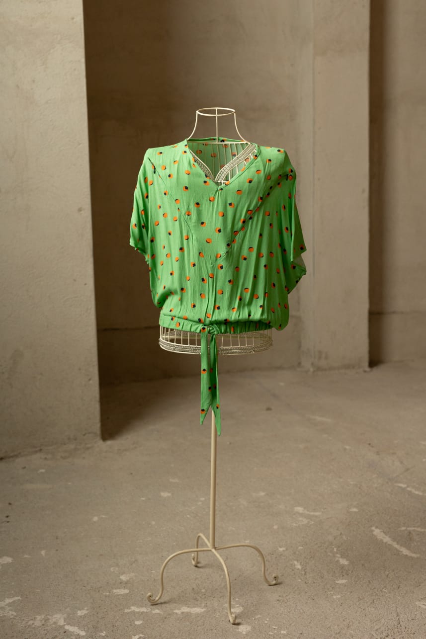 Blusa con nudo de lactancia Artemisa