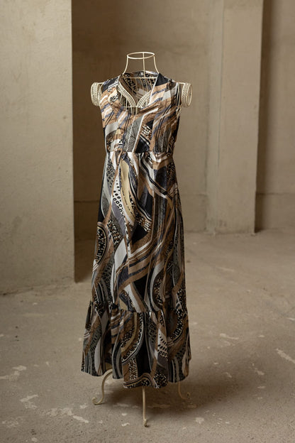 Vestido largo de lactancia Apsara