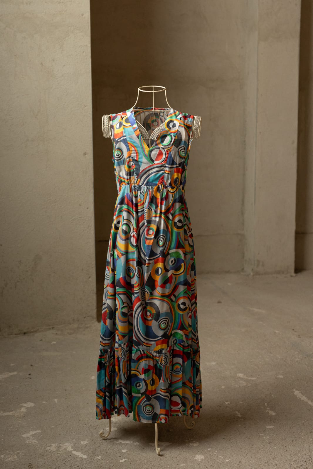 Vestido largo de lactancia Apsara
