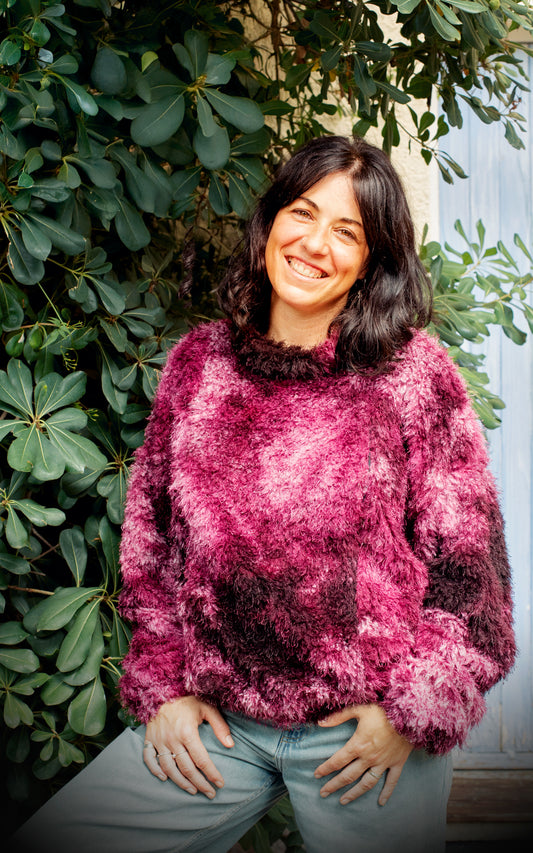 Melusina - Jersey de lactancia, calentito y muy suave, para dar el pecho con comodidad y discreción.