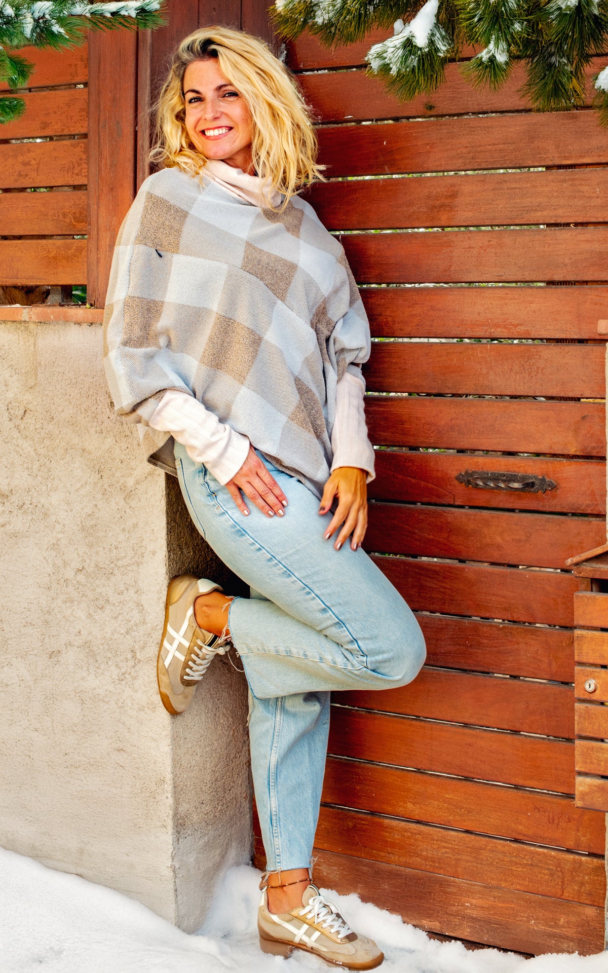 Epona - Poncho de lactancia con mangas