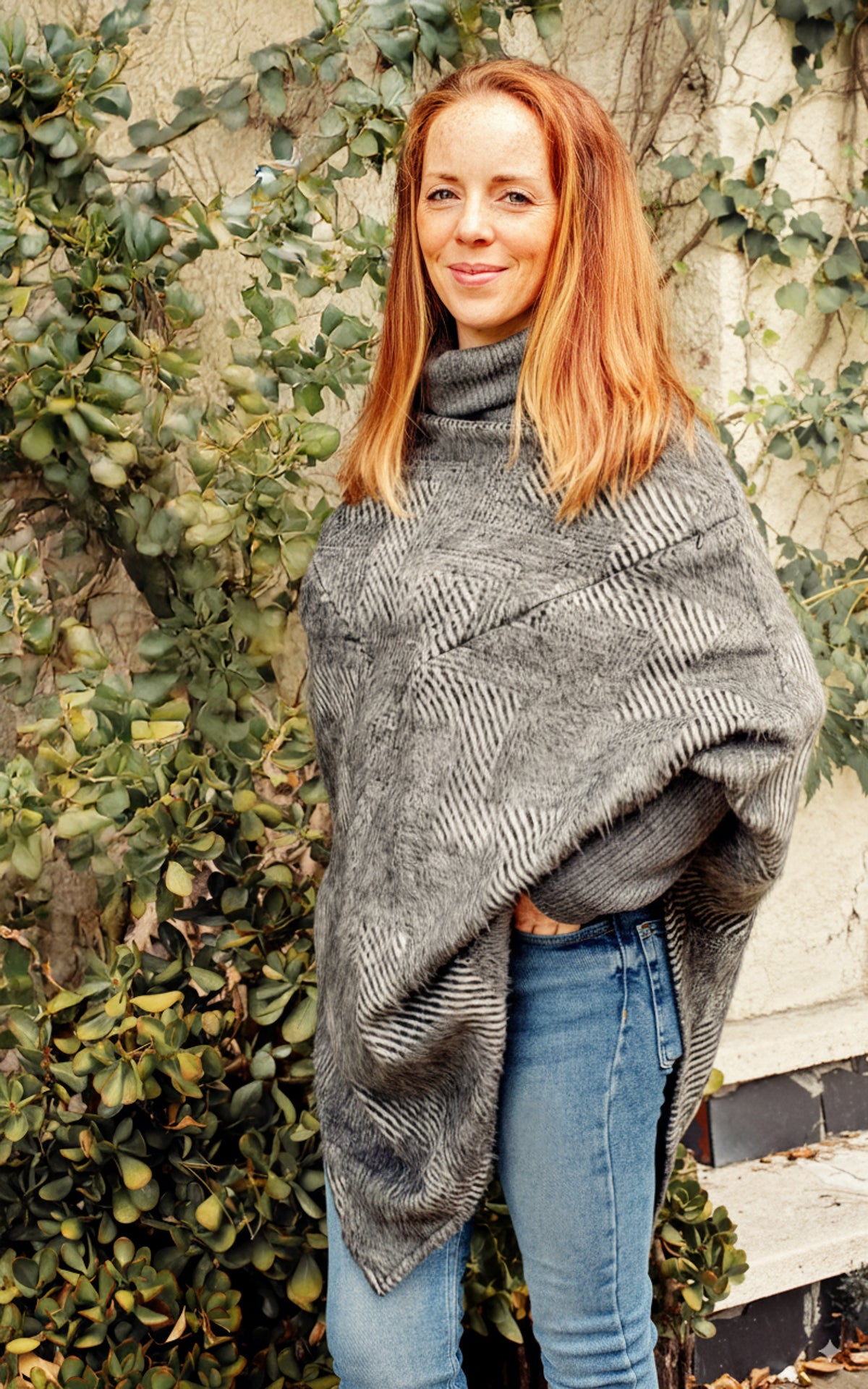 Epona - Poncho de lactancia con mangas