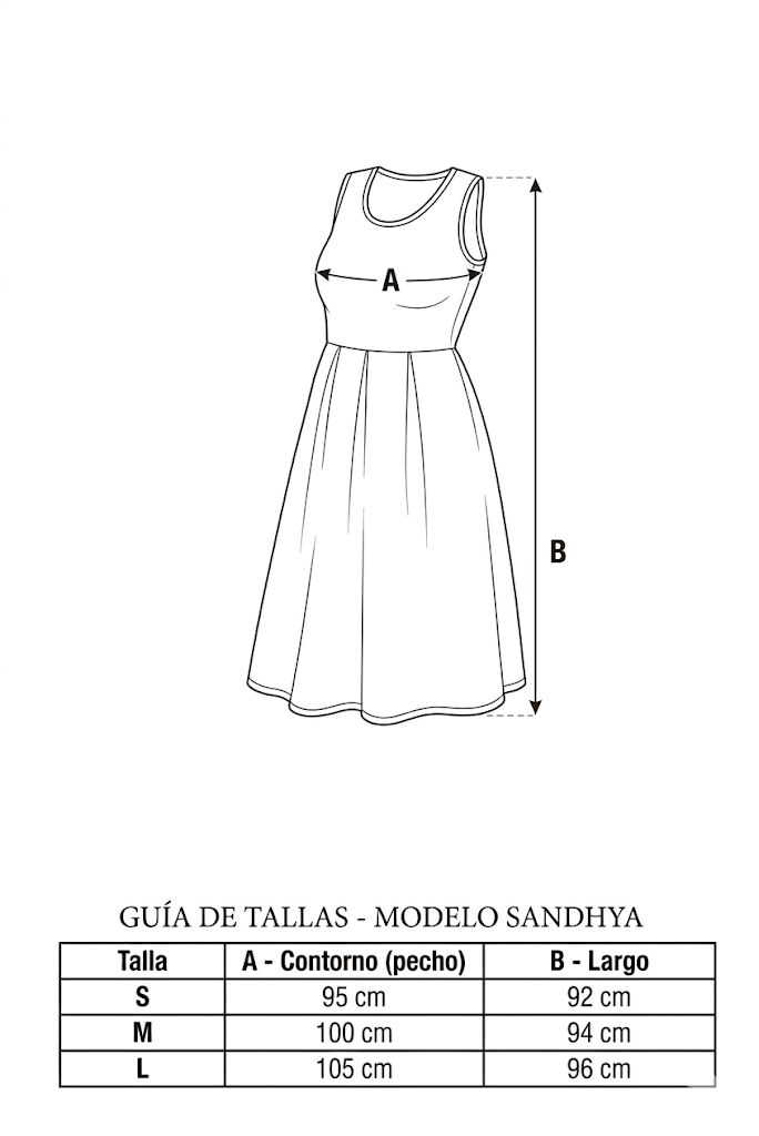 Vestido de lactancia corto Sandhya