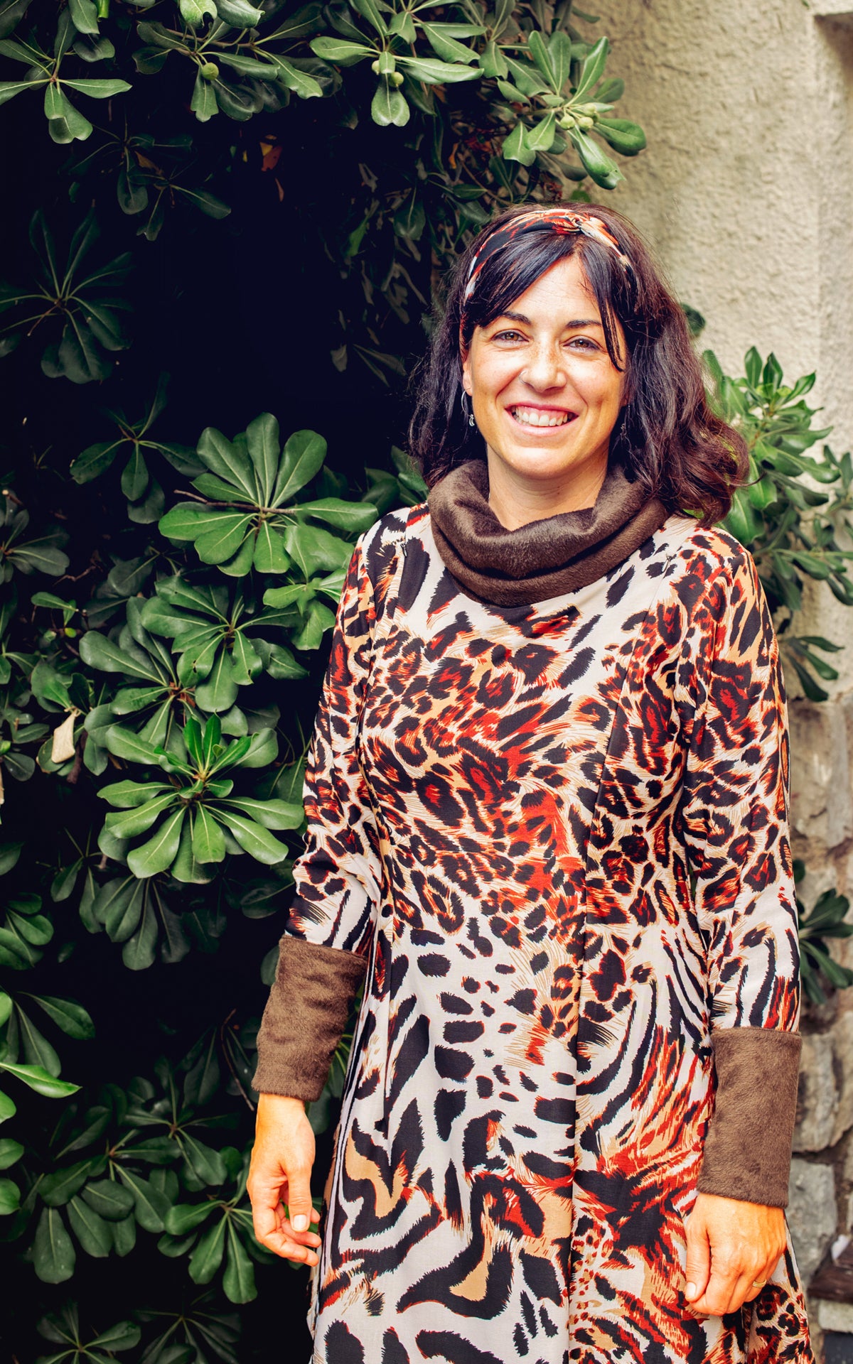 Idunn - Vestido de lactancia, manga larga con forro de pelito
