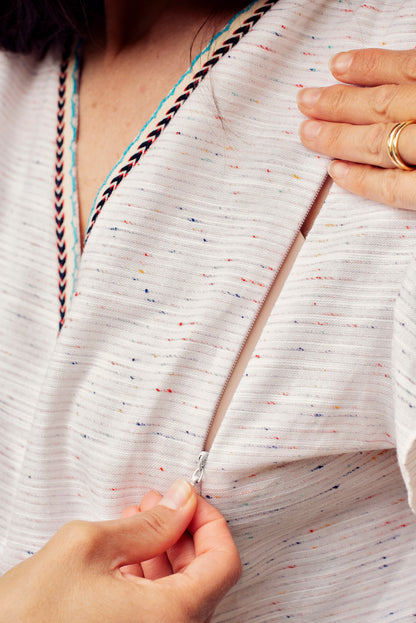 Camisa de lactancia Selkie | Suave y delicada